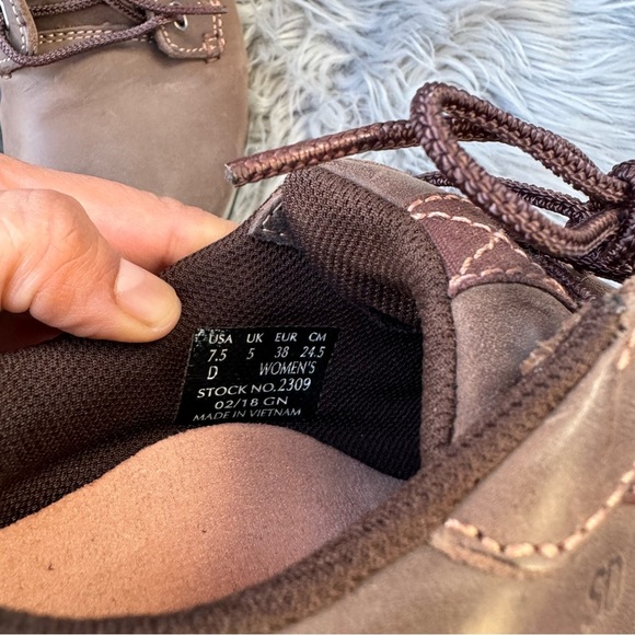 Red Wing Work Shoes Women’s Size 7.5 Brown steel toe - Picture 5 of 7